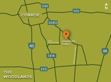 Granger Pines Location Map